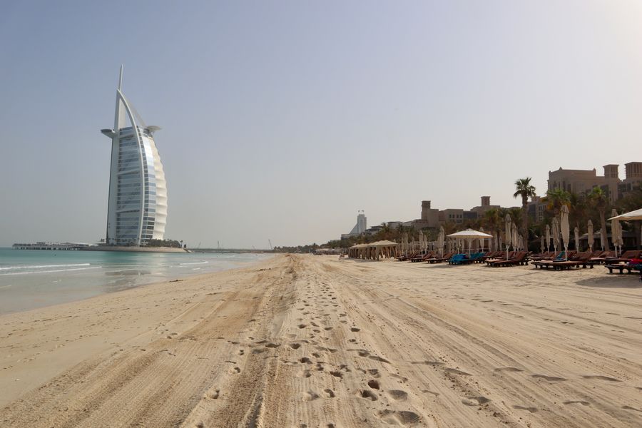 Burj Al Arab Jumeirah Dubai luxury hotel beach