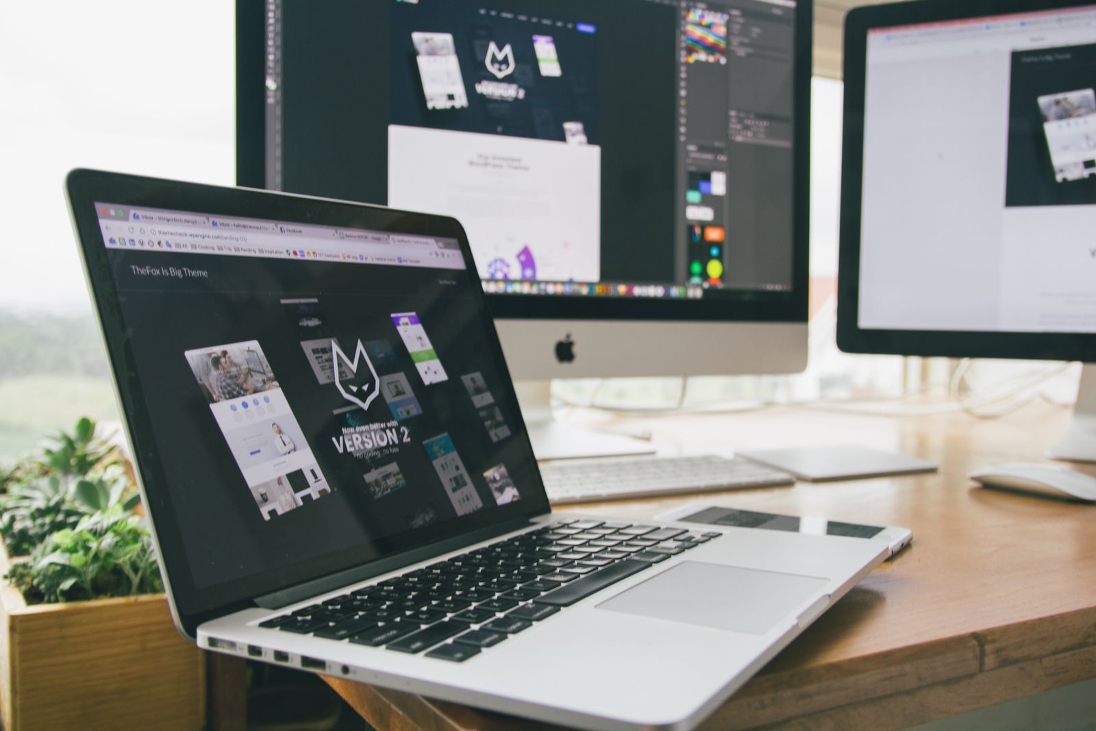 Multi-device responsive website design process