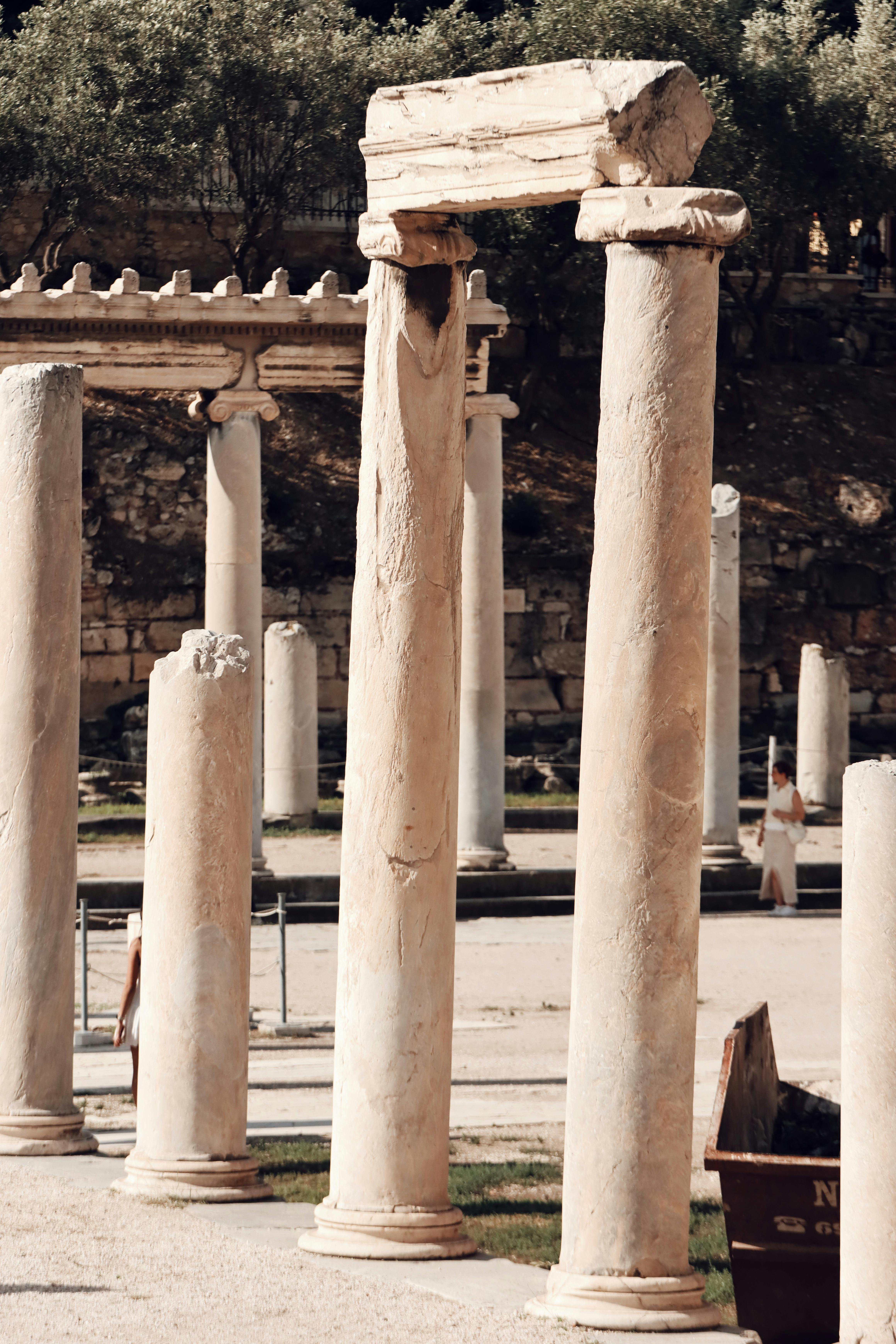 ancient ruins of the acropolis in athens greece