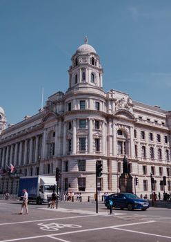 The headquarters of the counter-intelligence agency UK, the Security Service.