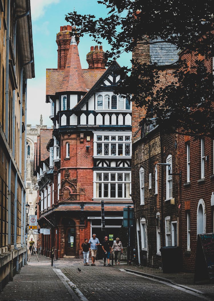 People Walking On Street