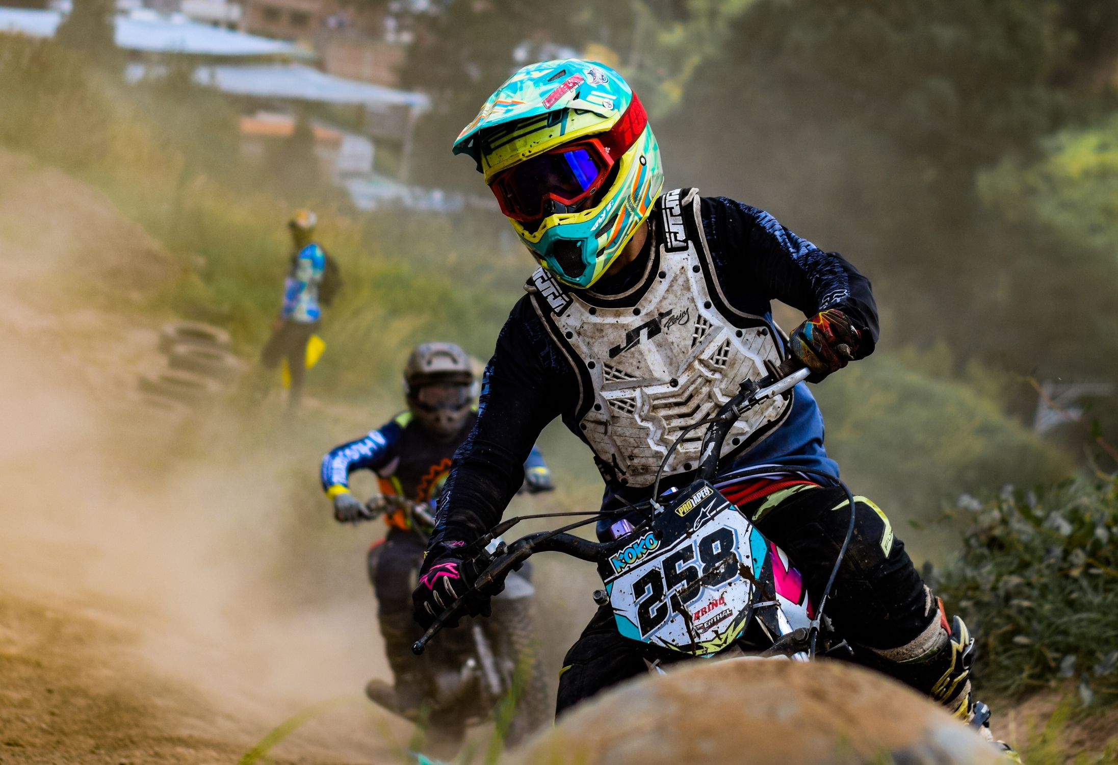 Enduro Rice Dynamic Enduro Motorbike Race in Narino, Colombia · Free Stock Photo