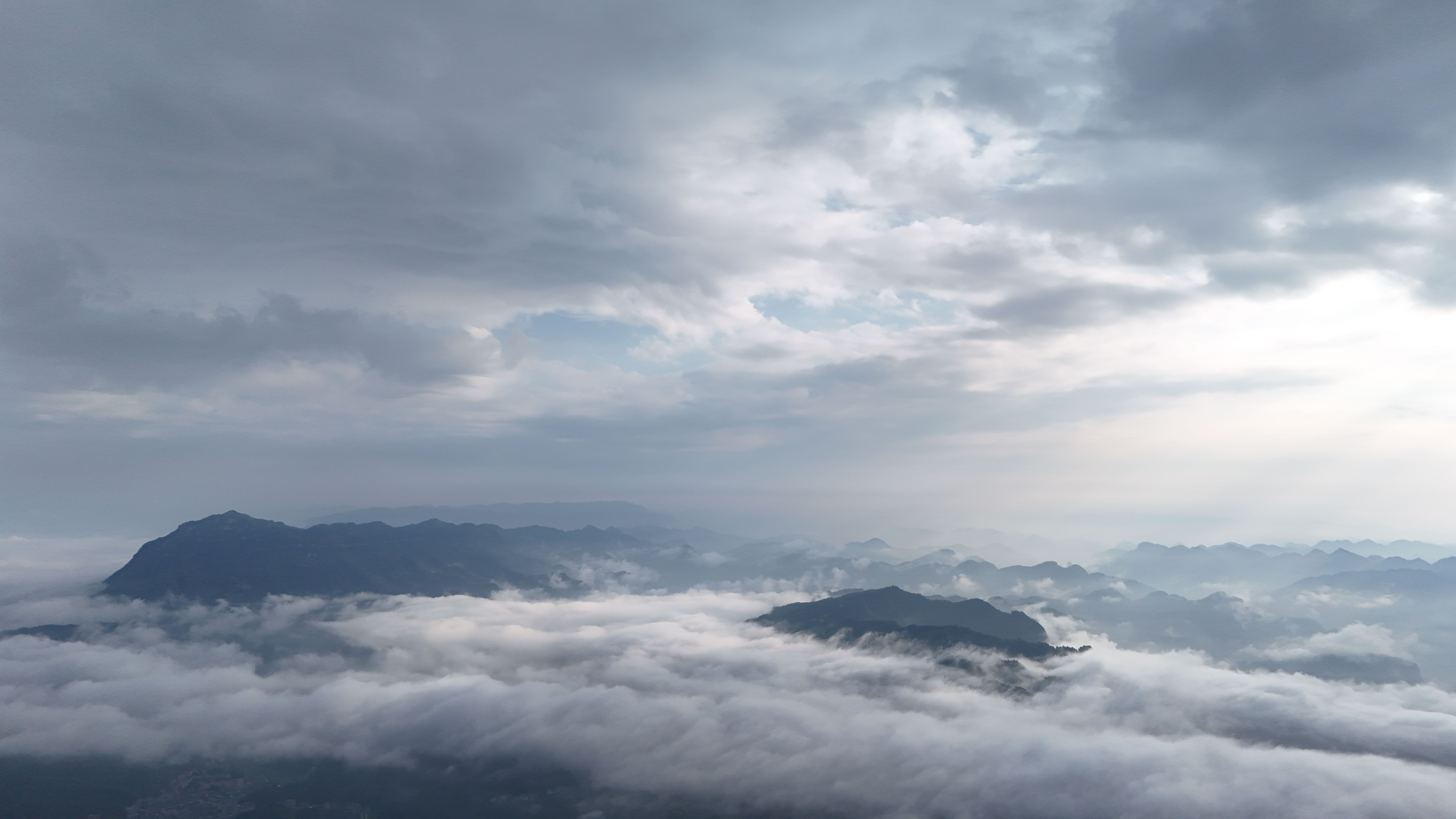 Majestic Mountain Landscape Above the Clouds · Free Stock Photo