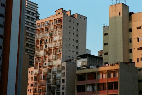 Foto d'estoc gratuïta de a l'aire lliure, apartament, arquitectura