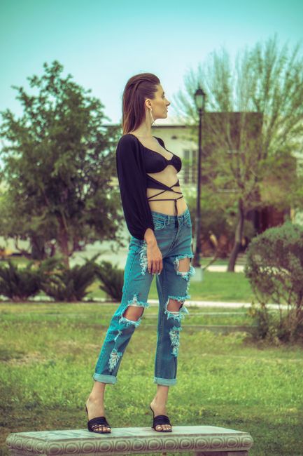 Calça Jeans Skinny