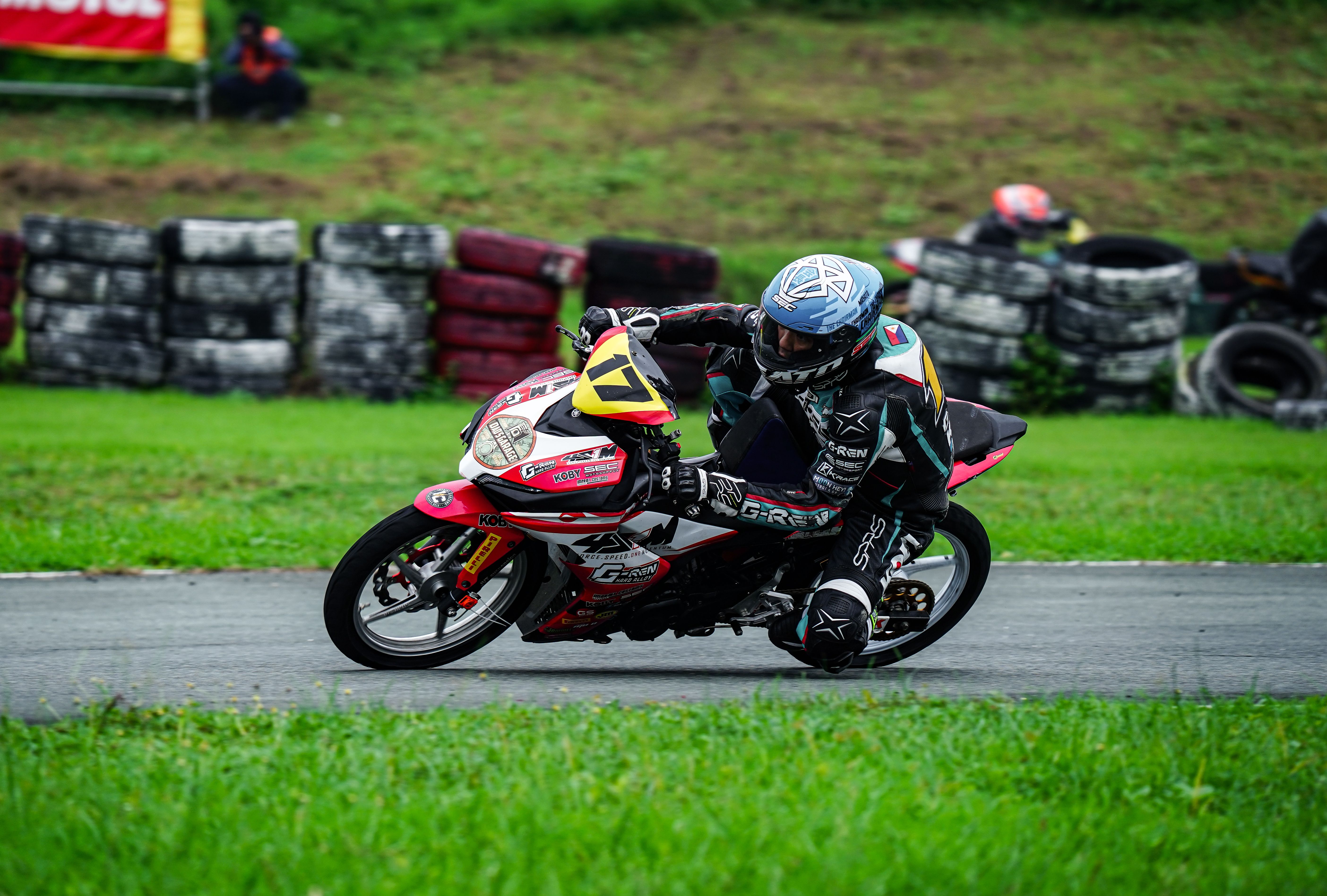 Motorcycle Racer on Track in Tarlac City · Free Stock Photo