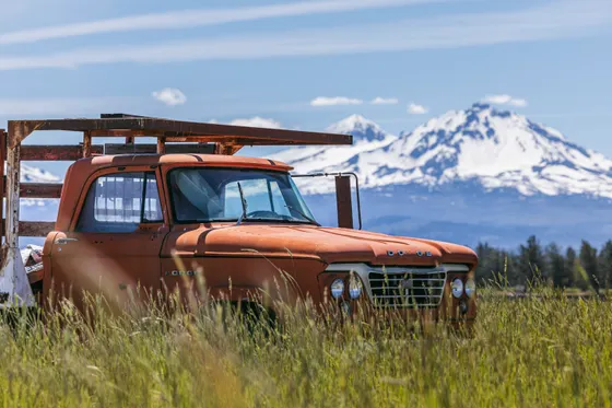The three volcanoes of the Three Sisters Wilderness, Oregon