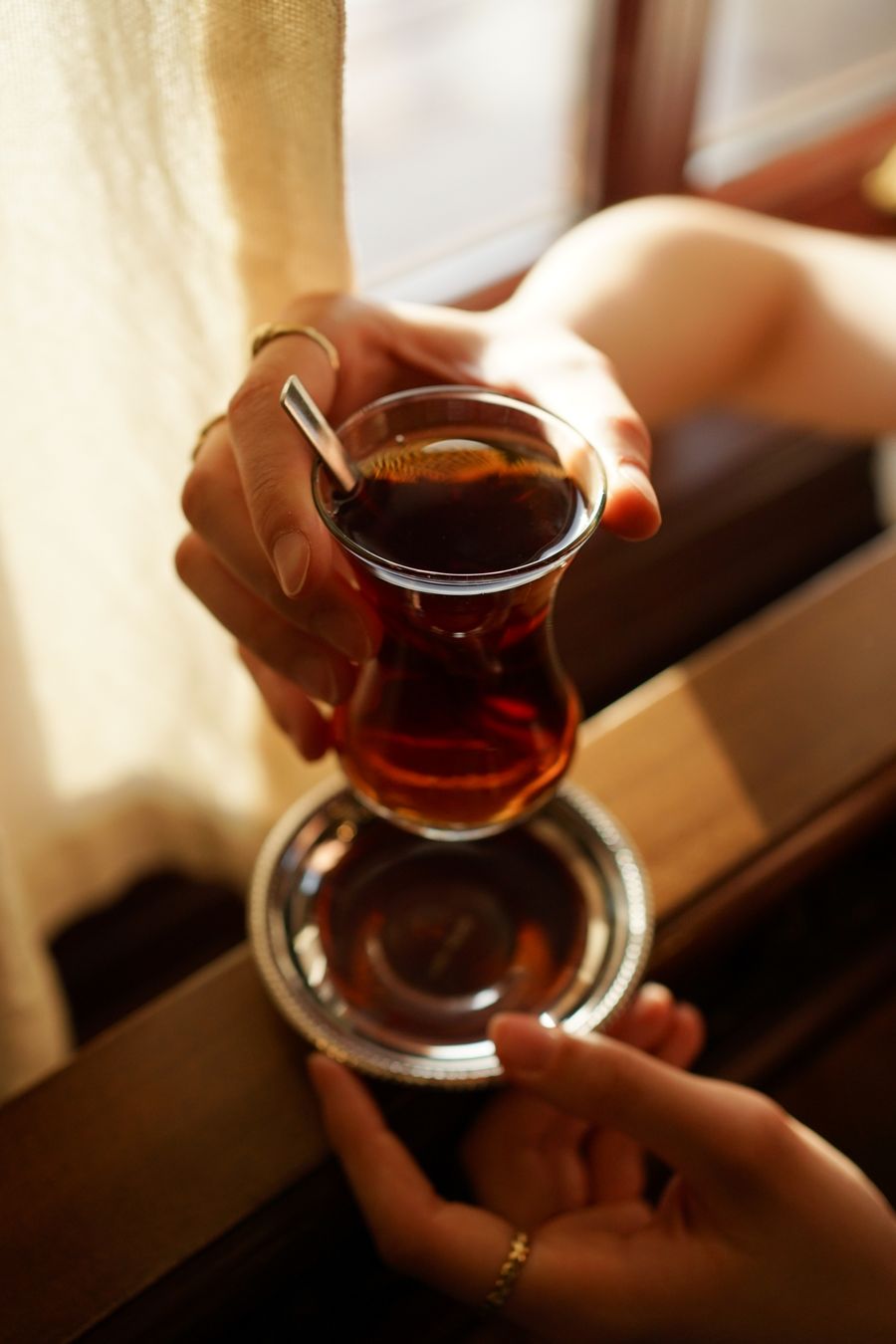 شاي التفاح التركي