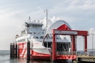 Sylt Ferry Docked at FRS Terminal in Germany