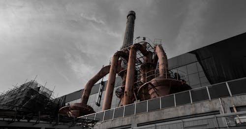 Free stock photo of industrial building