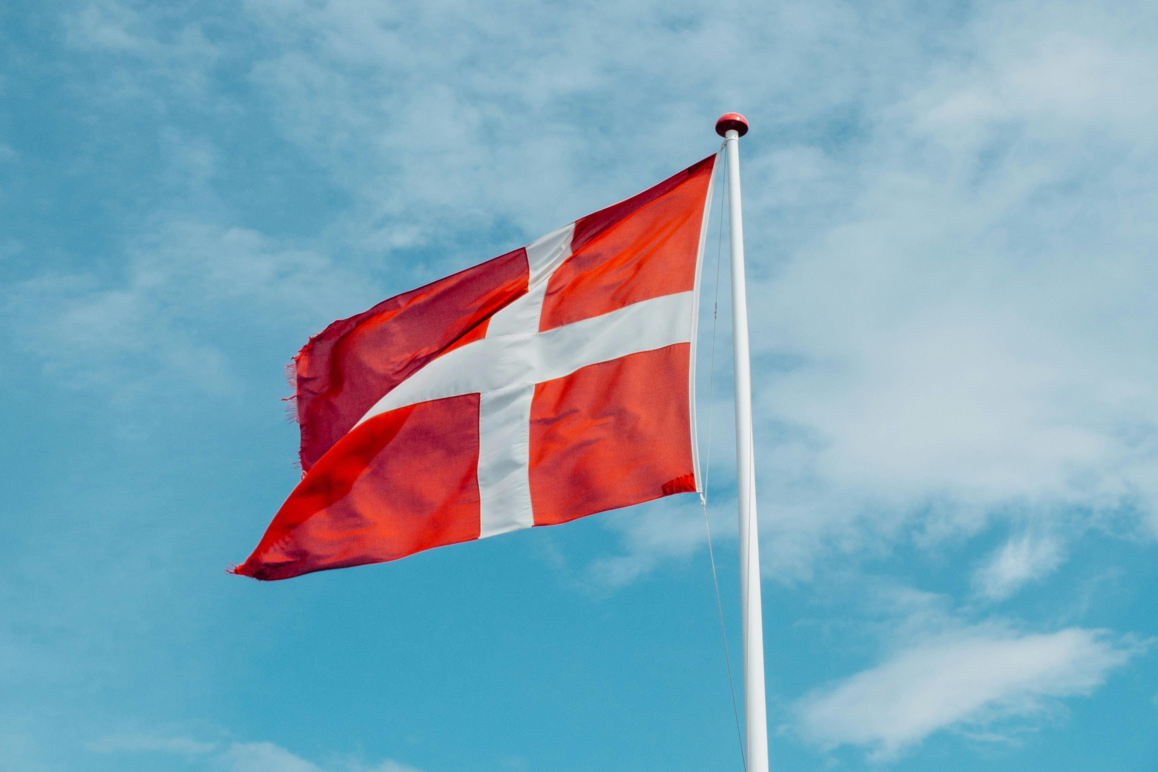 Drapeau Du Danemark \u00b7 Photo gratuite