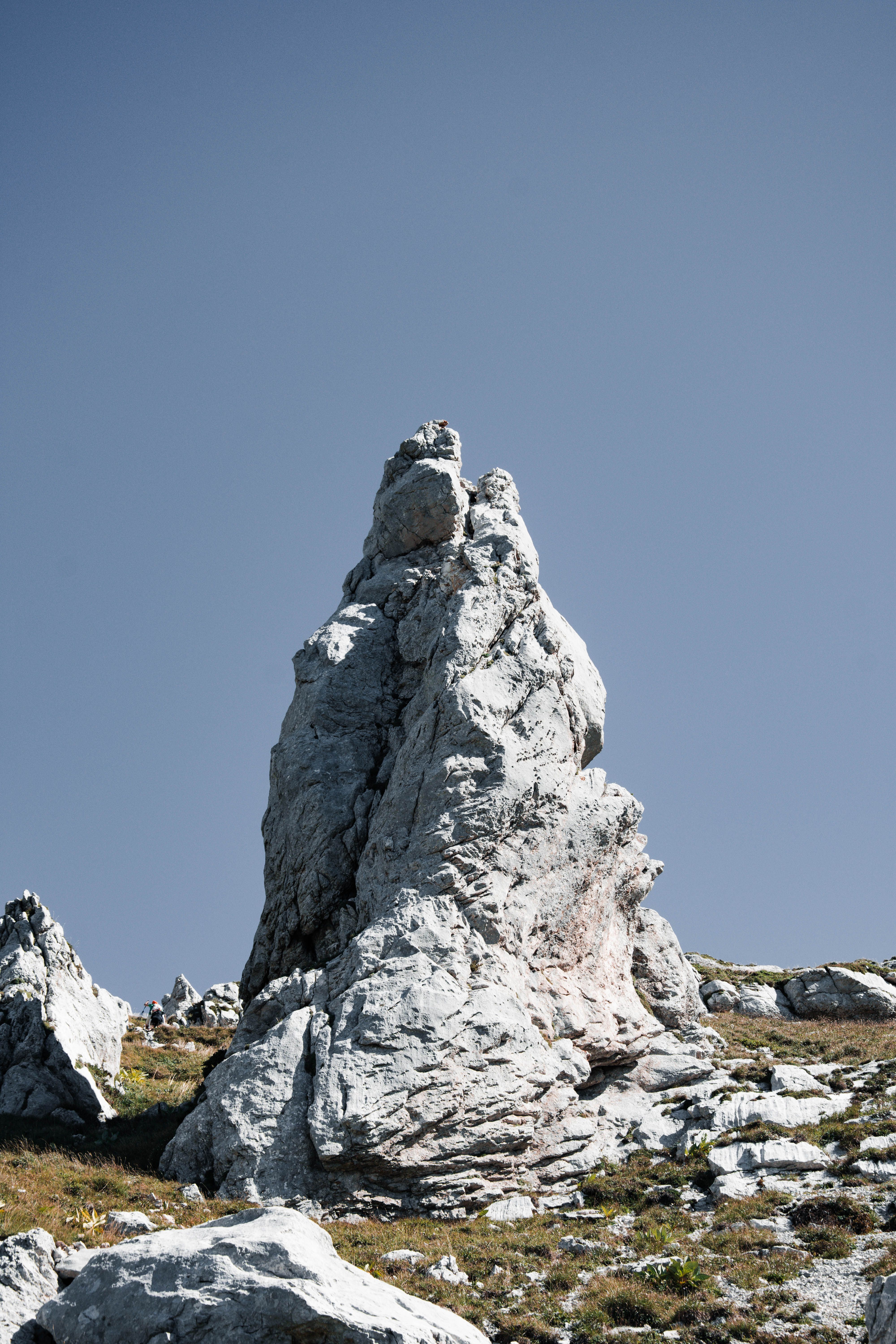 Rock Formations in Crolles, France Landscape · Free Stock Photo