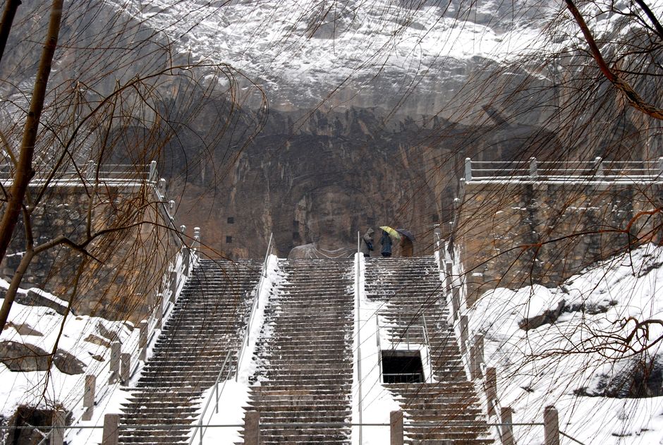 Otra foto de las Grutas de Longmen