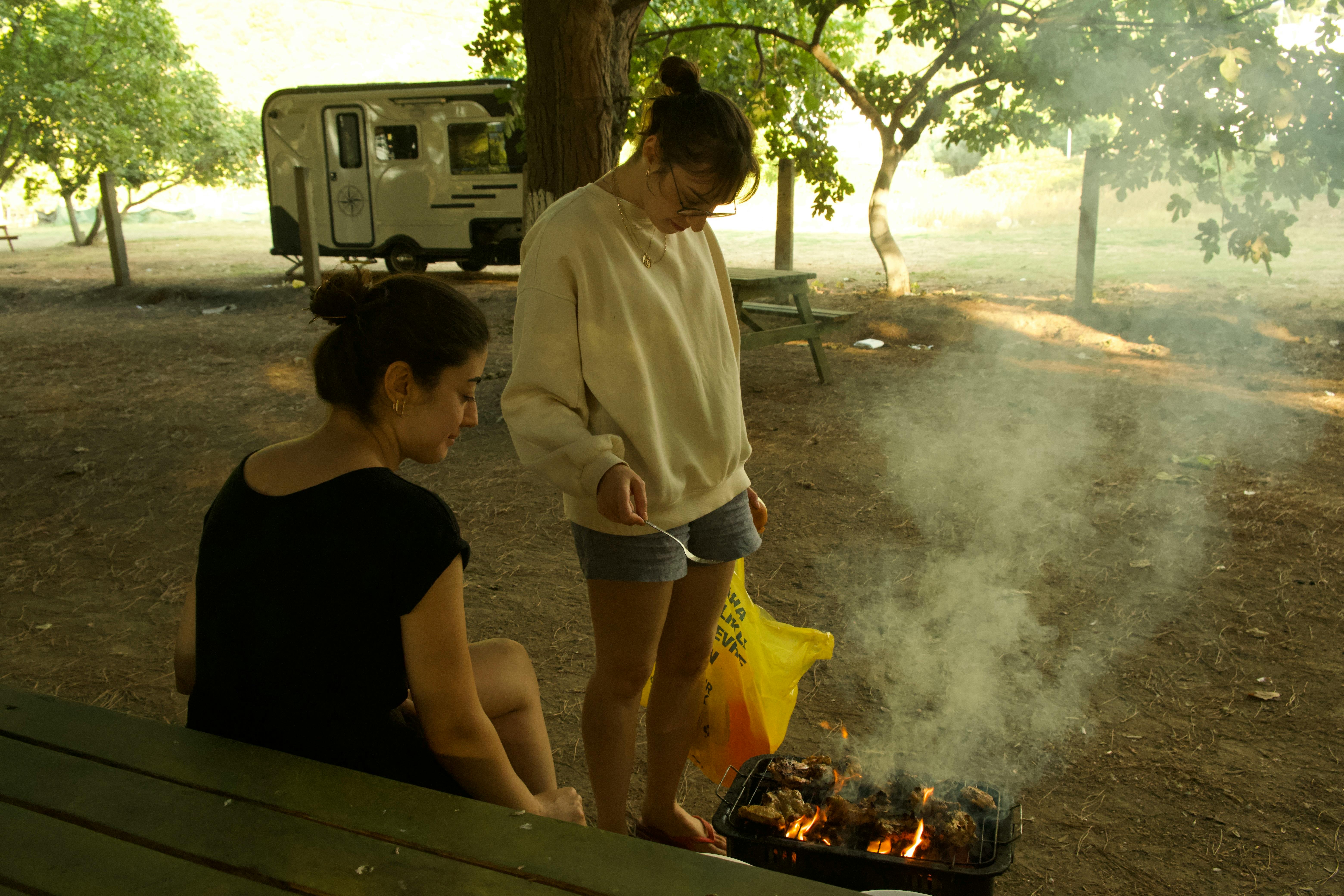 Camping Décontracté Entre Amis
