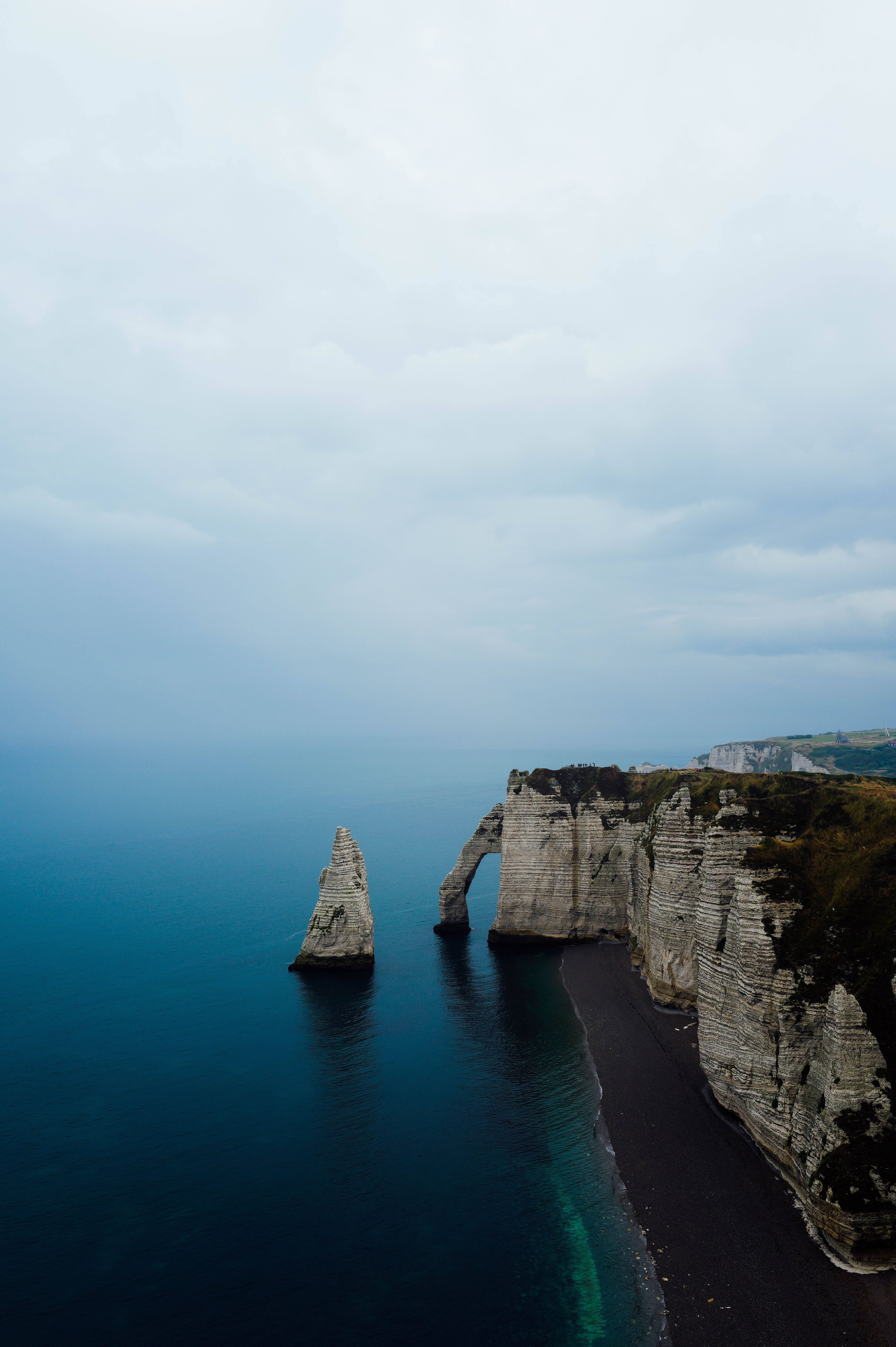 Stunning View of Etretat Cliffs in Normandy · Free Stock Photo