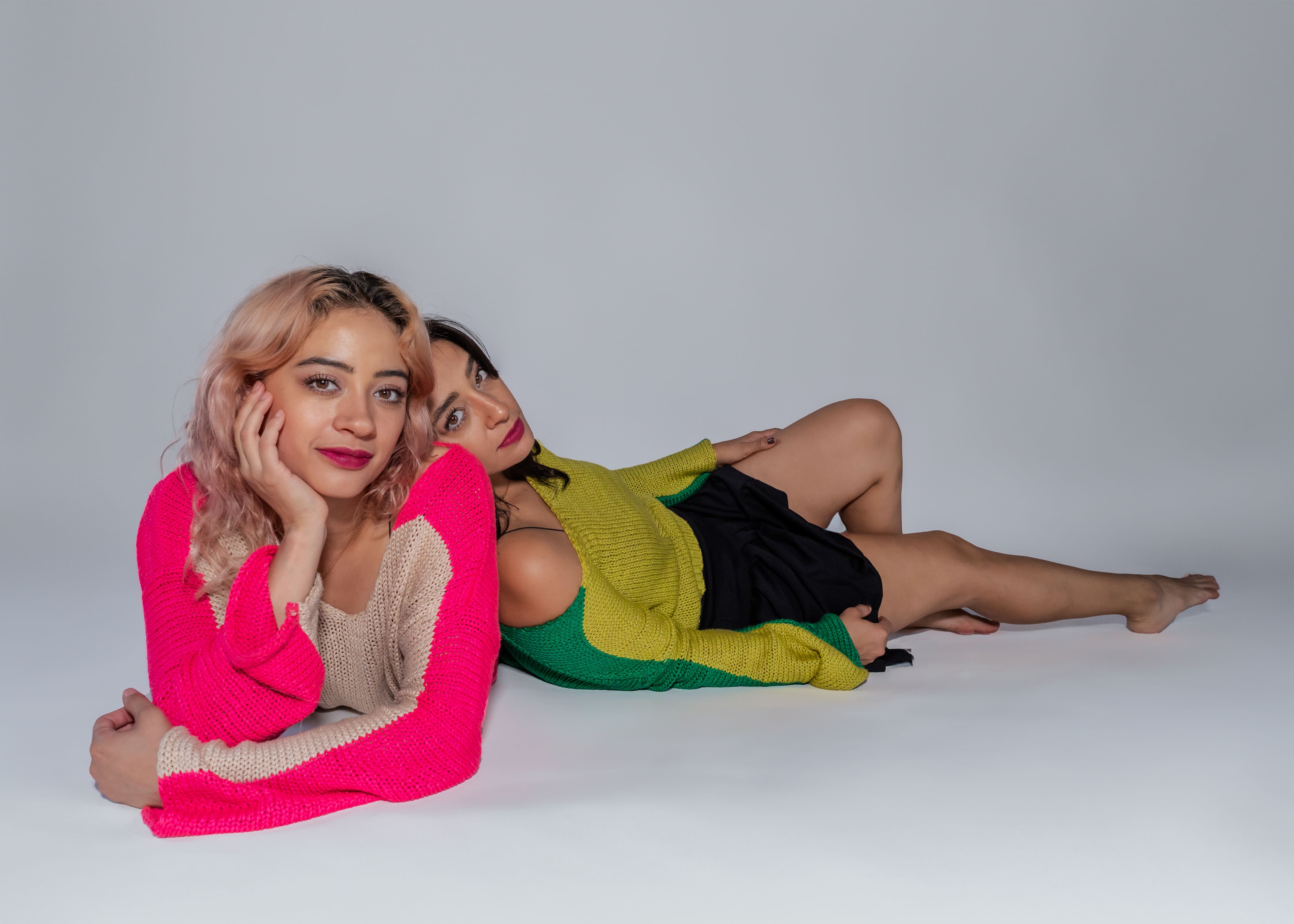 Colorful and Creative Indoor Portrait of Young Women · Free Stock Photo