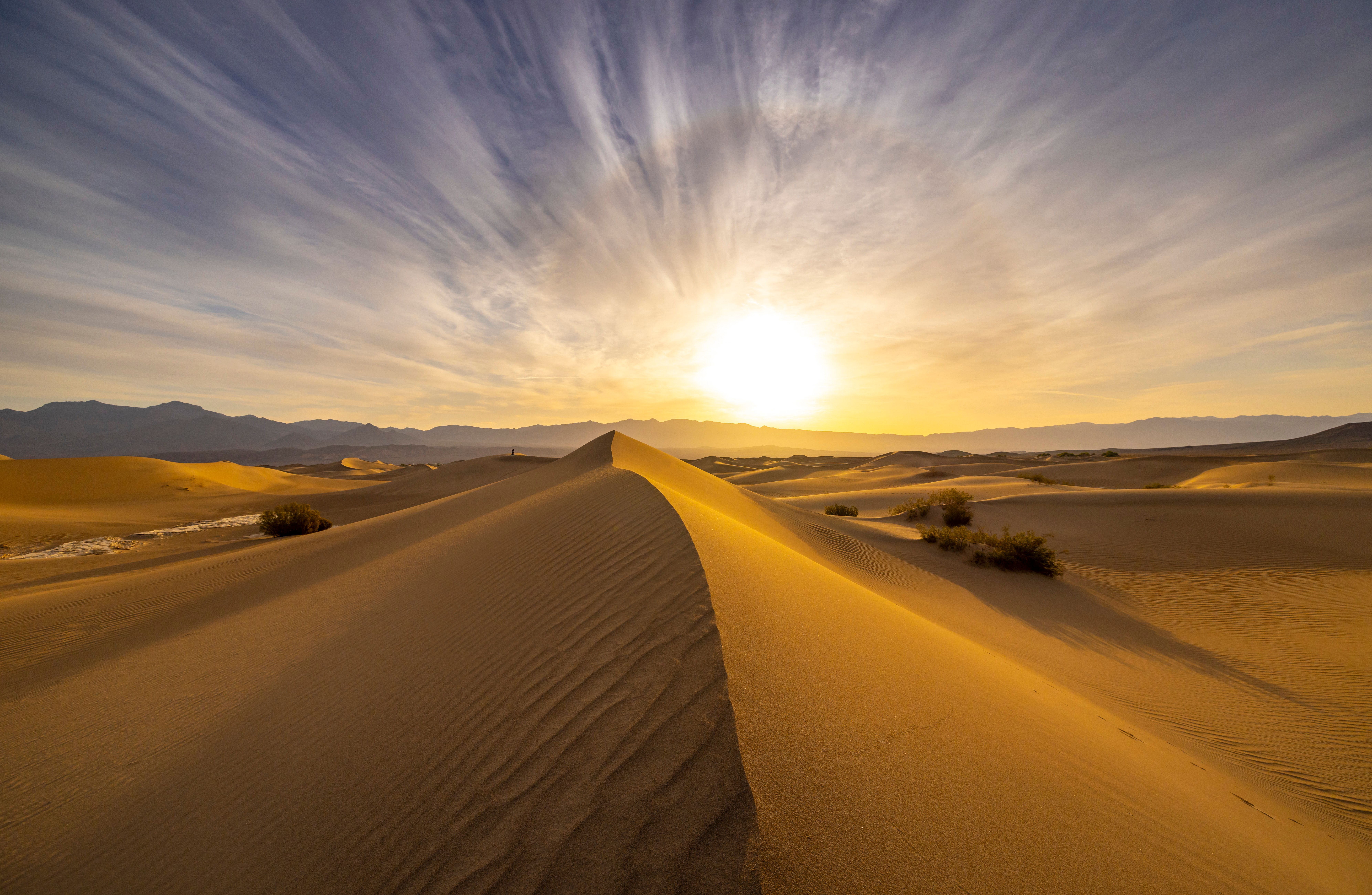 Sand Dunes During Golden Hour · Free Stock Photo