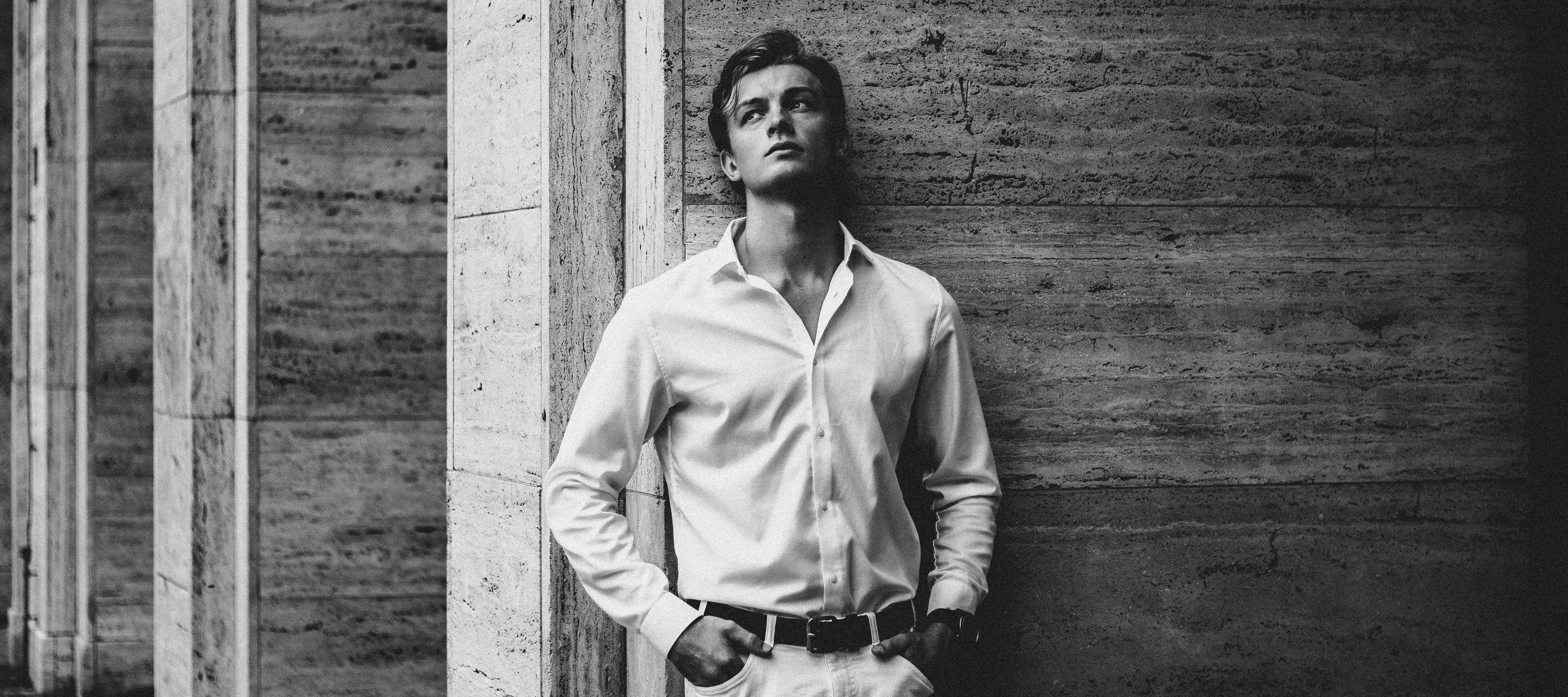 lean man portrait