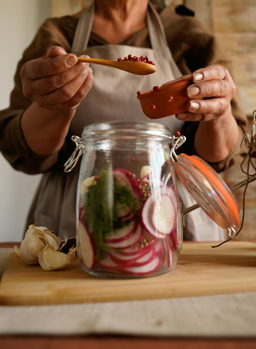 Pickled Herring with Onions