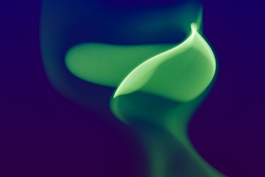 Captivating abstract fluid art texture in green and blue, perfect for modern backgrounds.