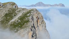 Majestic Cliffs and Clouds in Gresse-en-Vercors