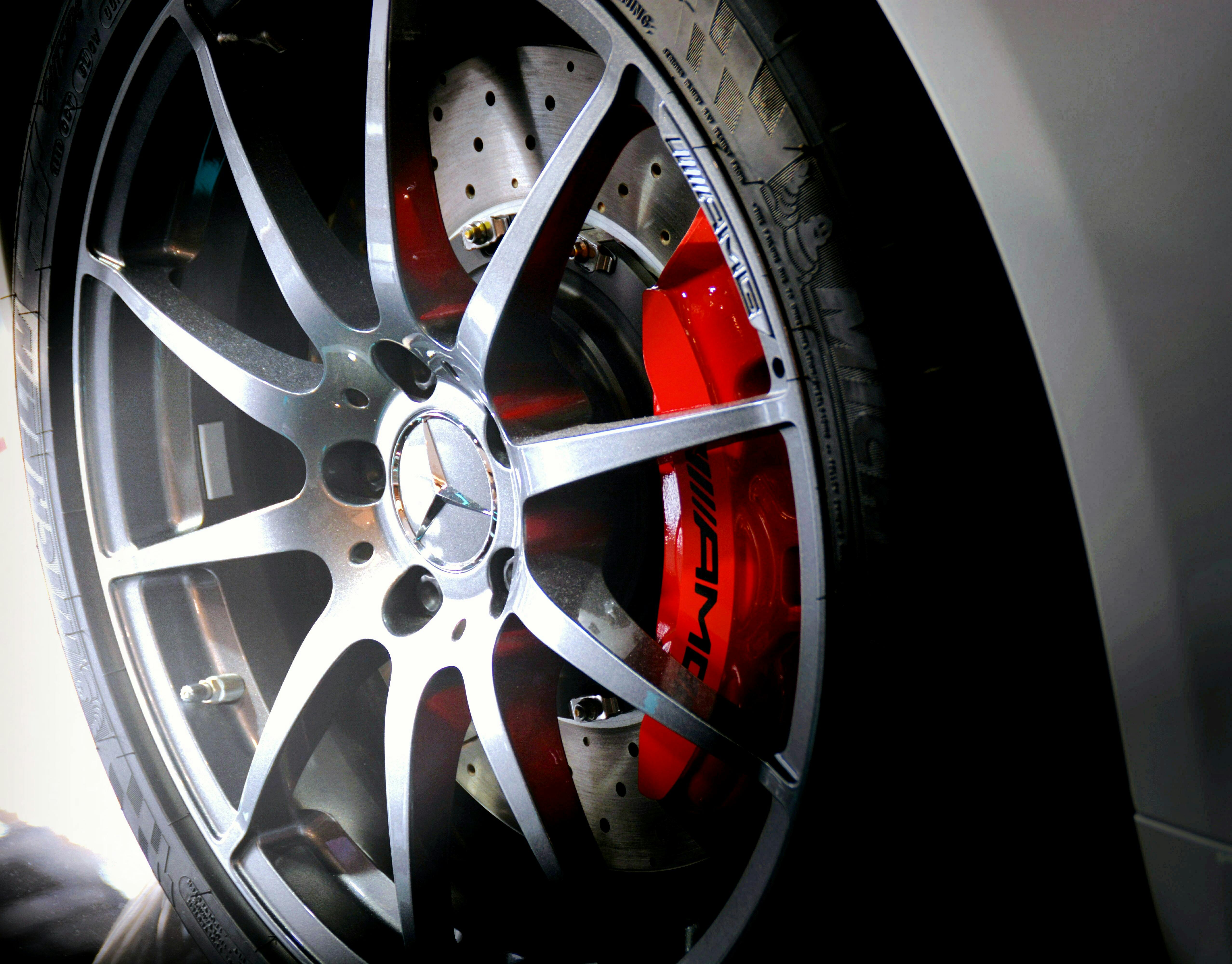 Free stock photo of car wheels, mercedes benz