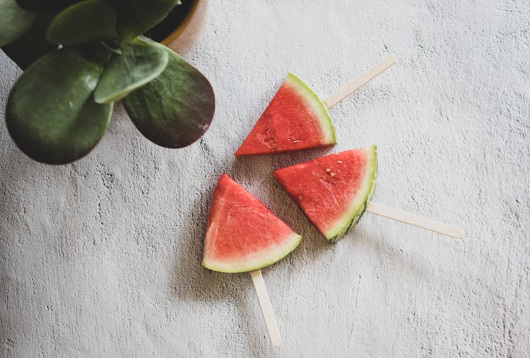 Watermelon Popsicles