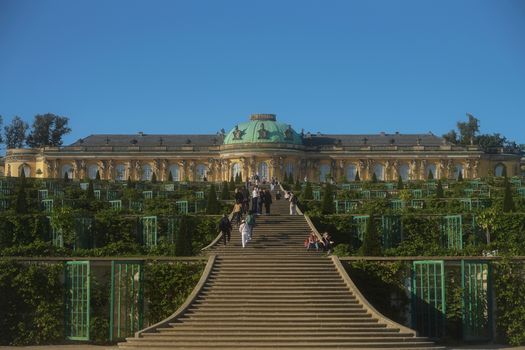 Potsdam Sanssouci palaces day — Berlin