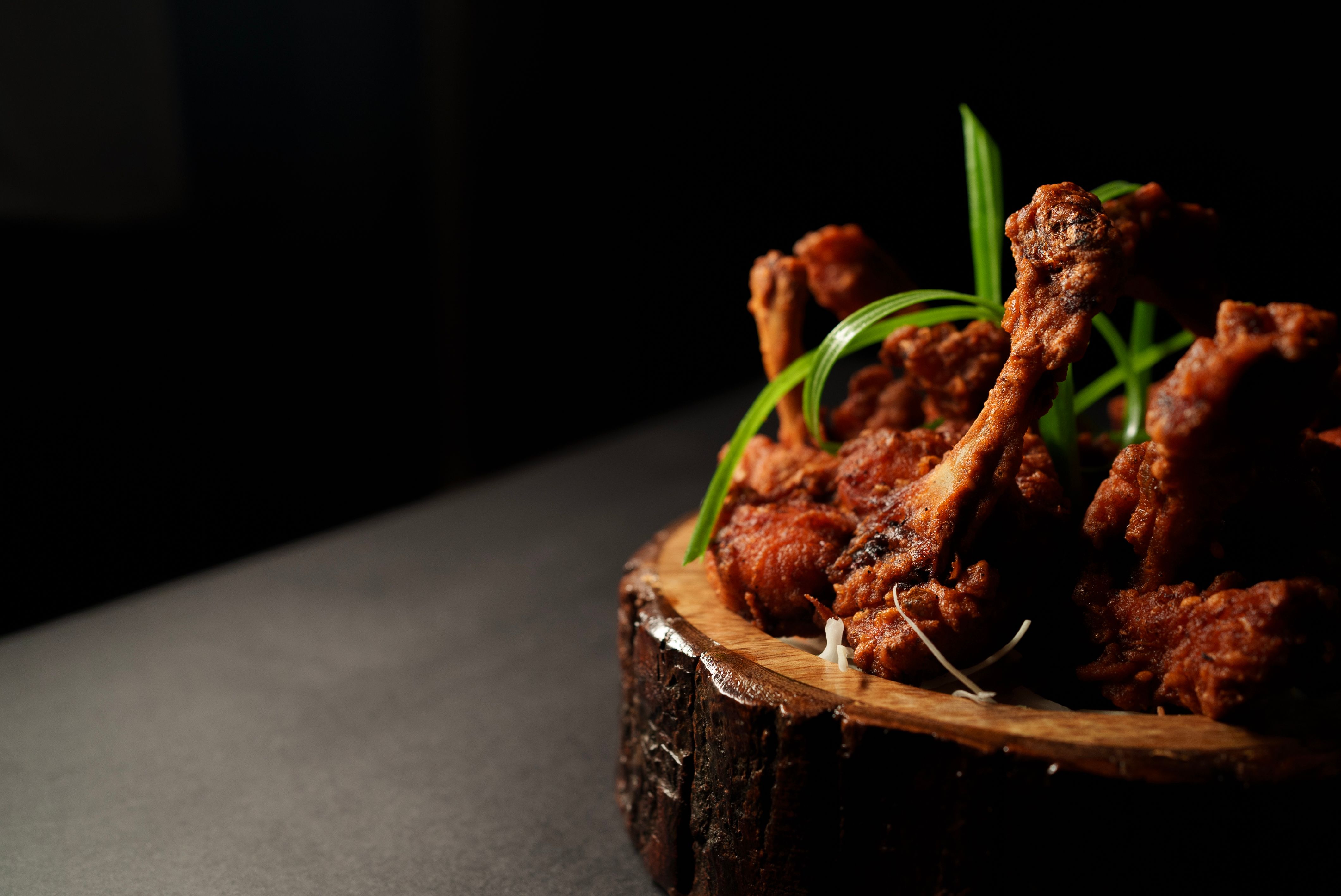 Crispy Wings with Crispy Potatoes