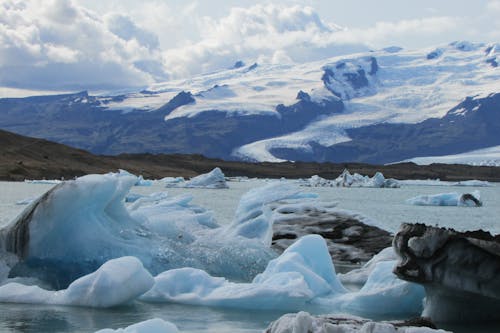 คลังภาพถ่ายฟรี ของ ธารน้ำแข็ง, ภูเขาน้ำแข็ง