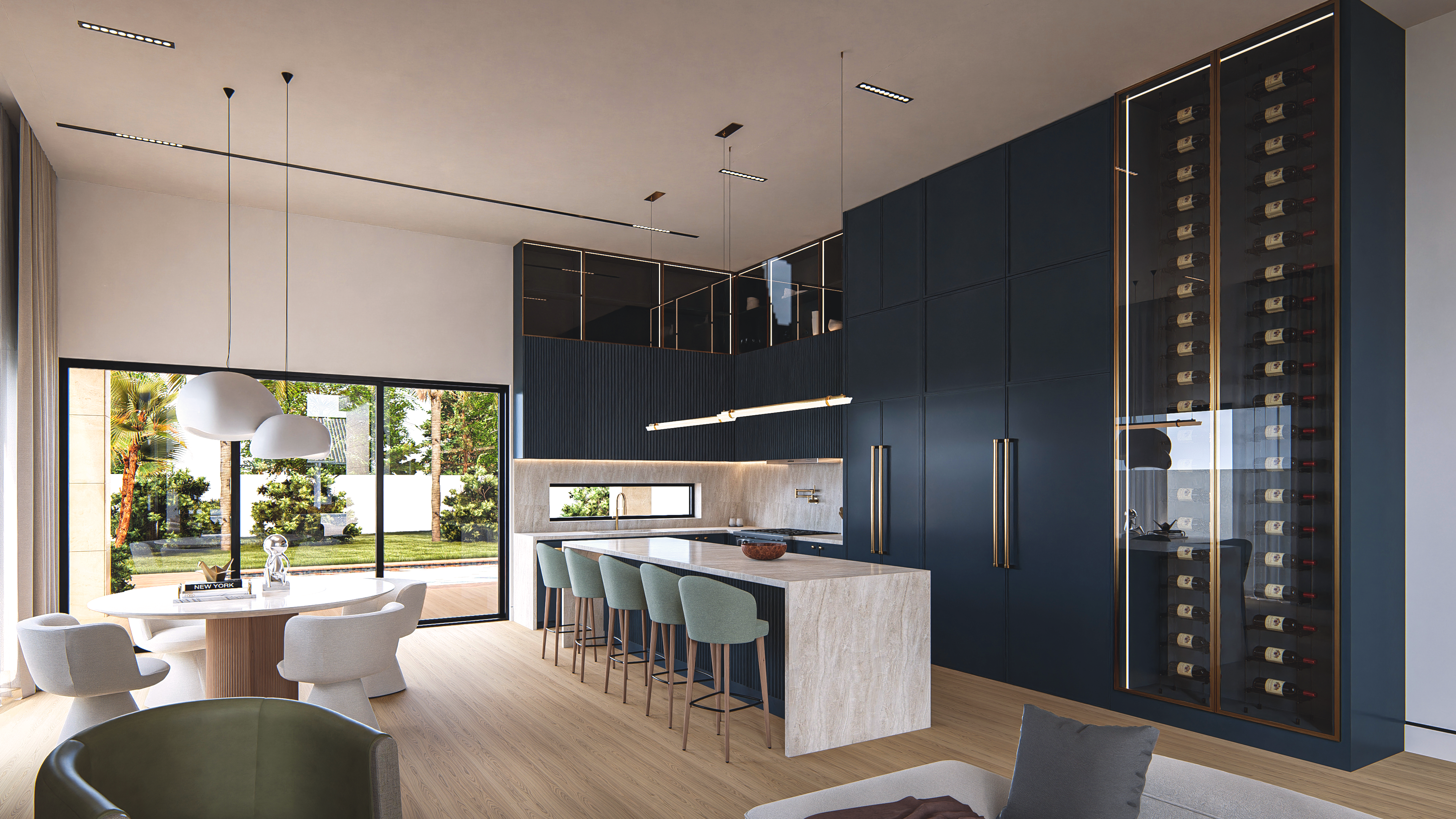 Modern Kitchen Interior with Natural Light · Free Stock Photo