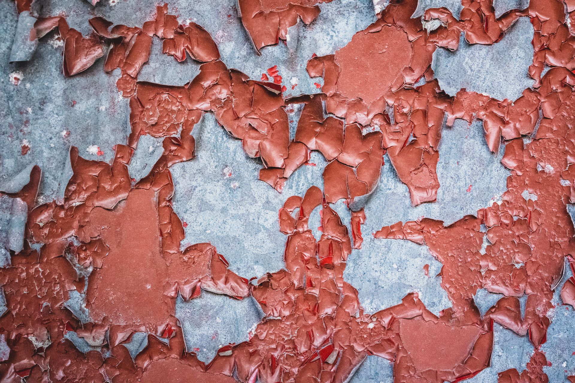 Wall With Red Paint