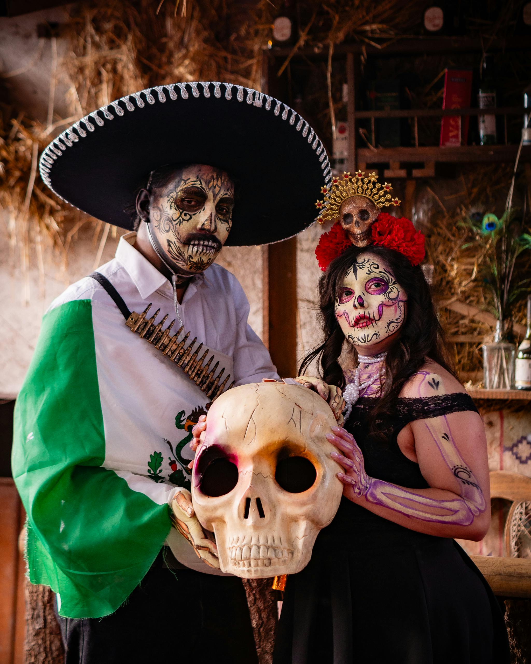 day of the dead celebration in mexico city