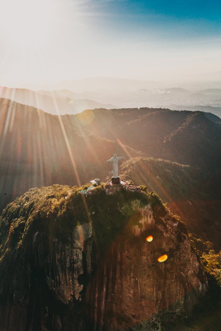 Christ The Reedemer In Rio De Janeiro, Brazil