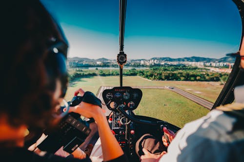 Man Driving Airplane