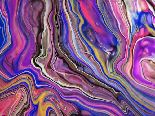Free Multicolored Abstract  Painting Stock Photo