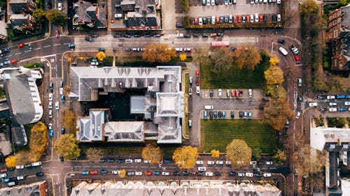 Aerial Photography of Buildings