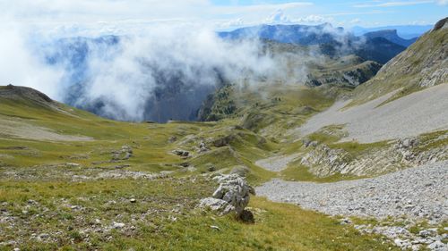 Free Breathtaking landscape of the Vercors mountains, captured in Gresse-en-Vercors, France. Stock Photo