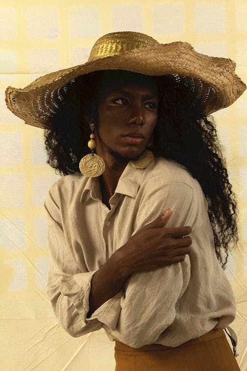 Free Woman Wearing Brown Hat Stock Photo