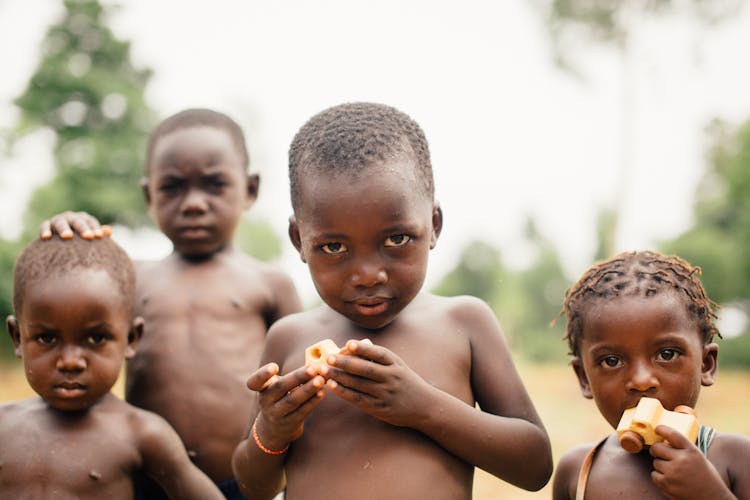 Photo Of Topless Children 