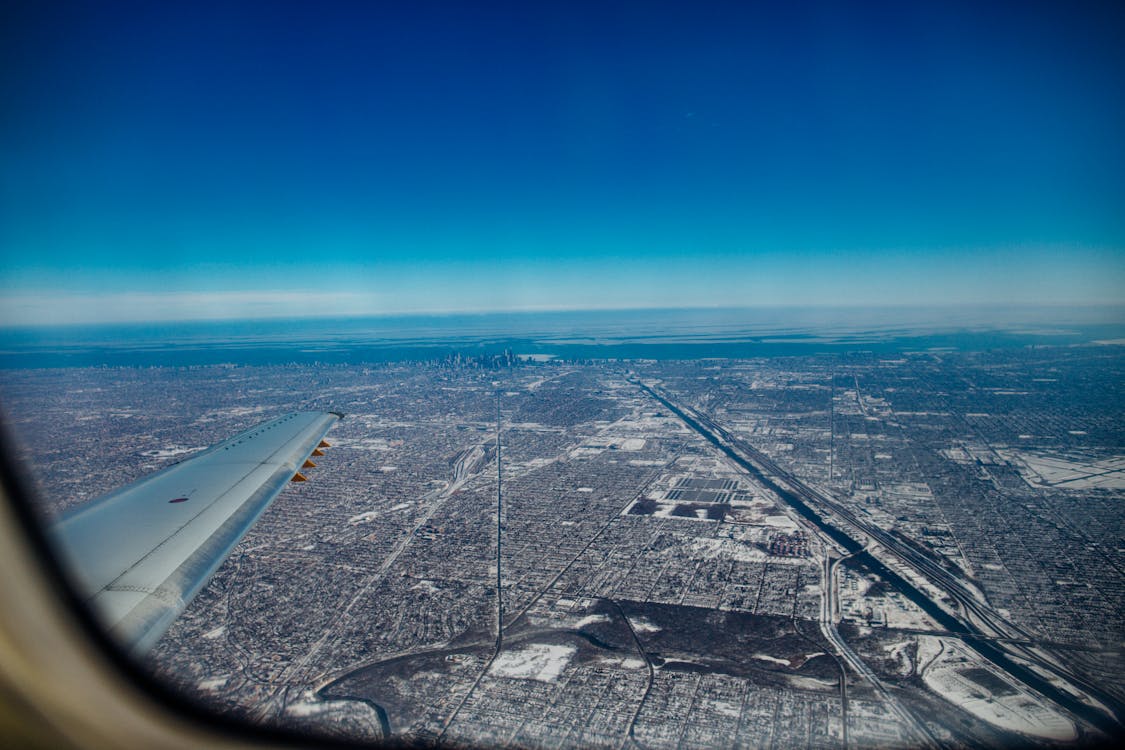 Gratis lagerfoto af antenne, chicago, dagslys