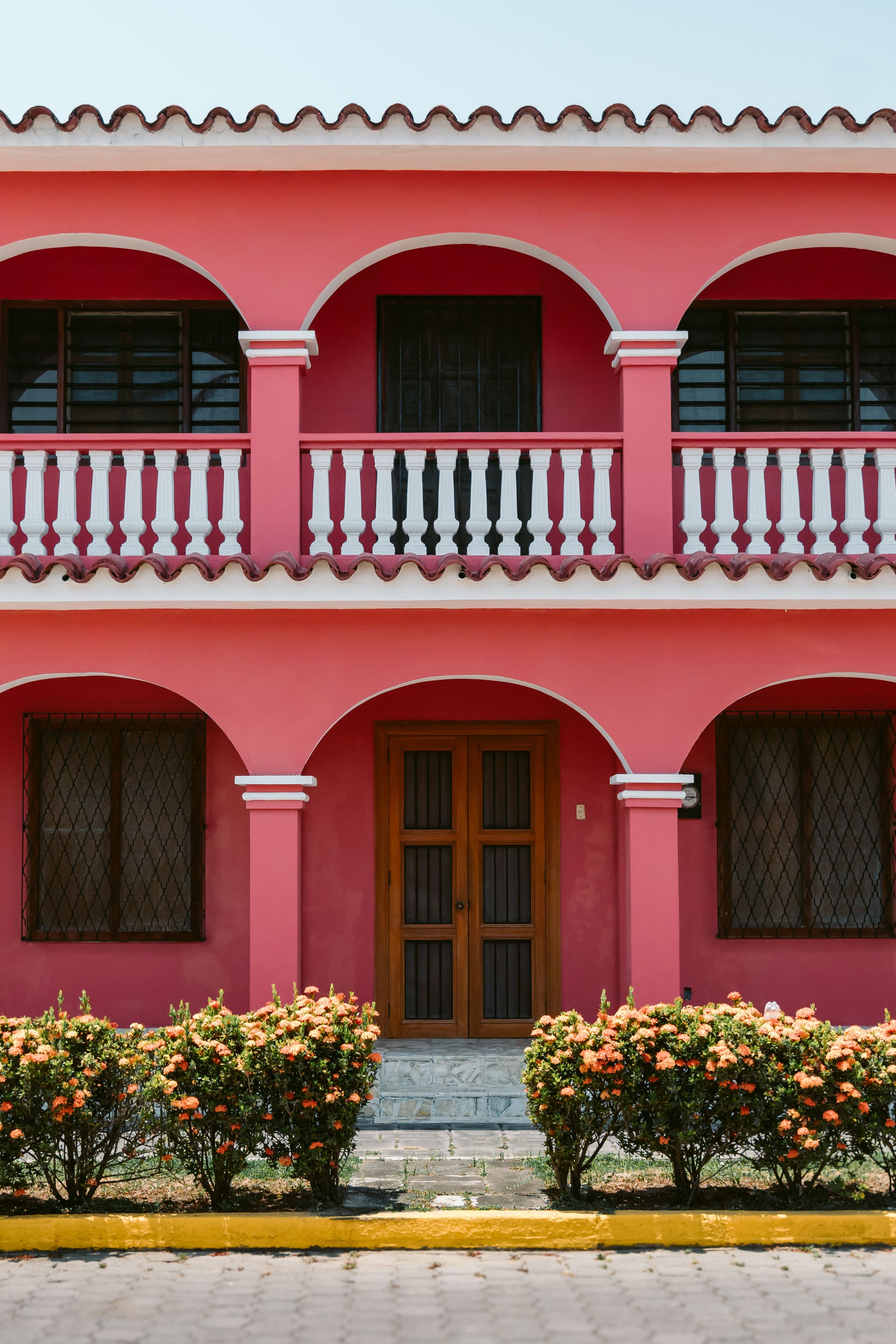 Kostenlos Lebendige Kolonialarchitektur In Tlacotalpan, Mexiko Stock-Foto