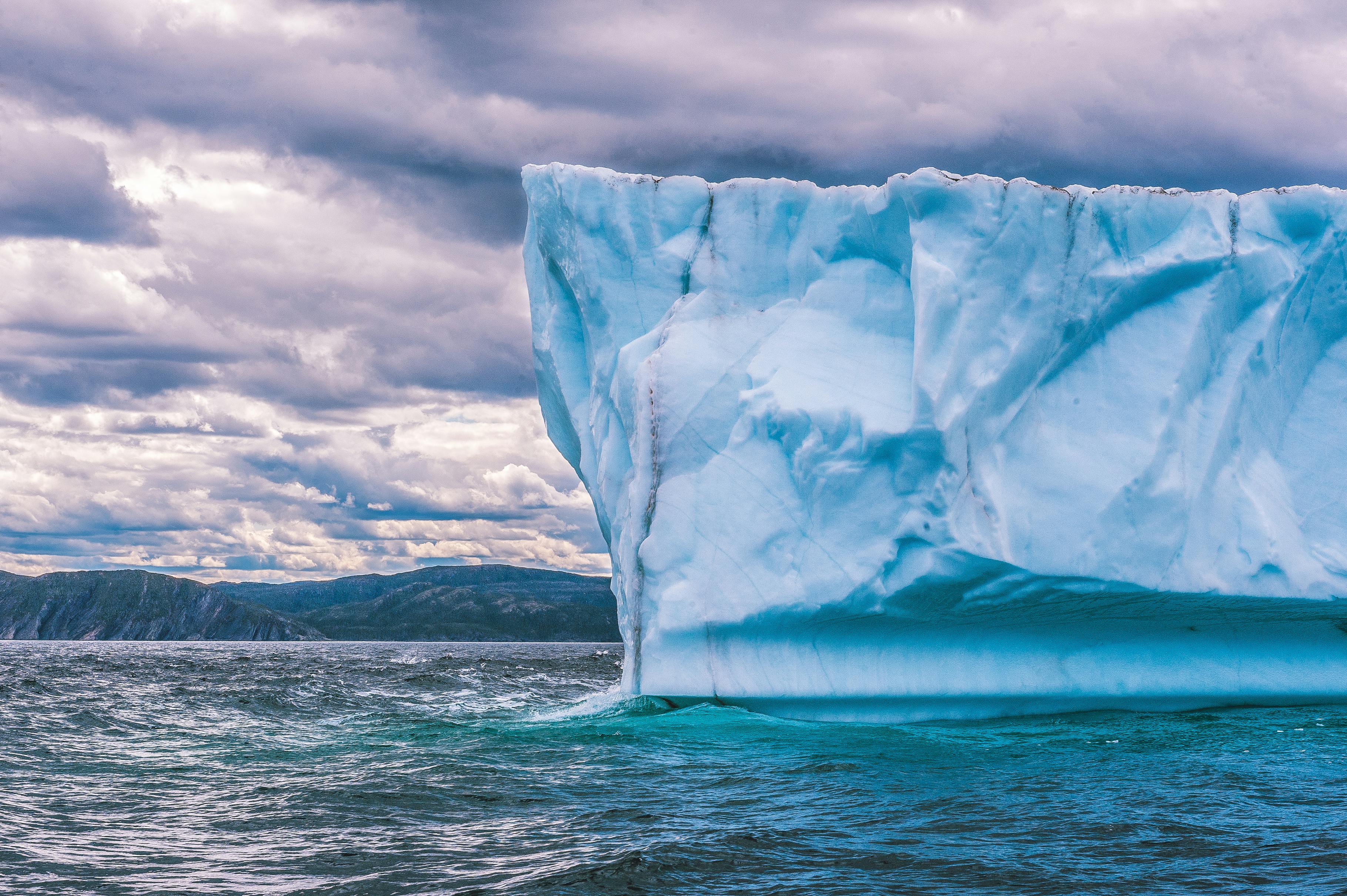 photo of glacier during daytime