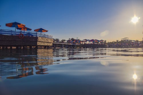 Kostnadsfri bild av arkitektur, bro, gryning