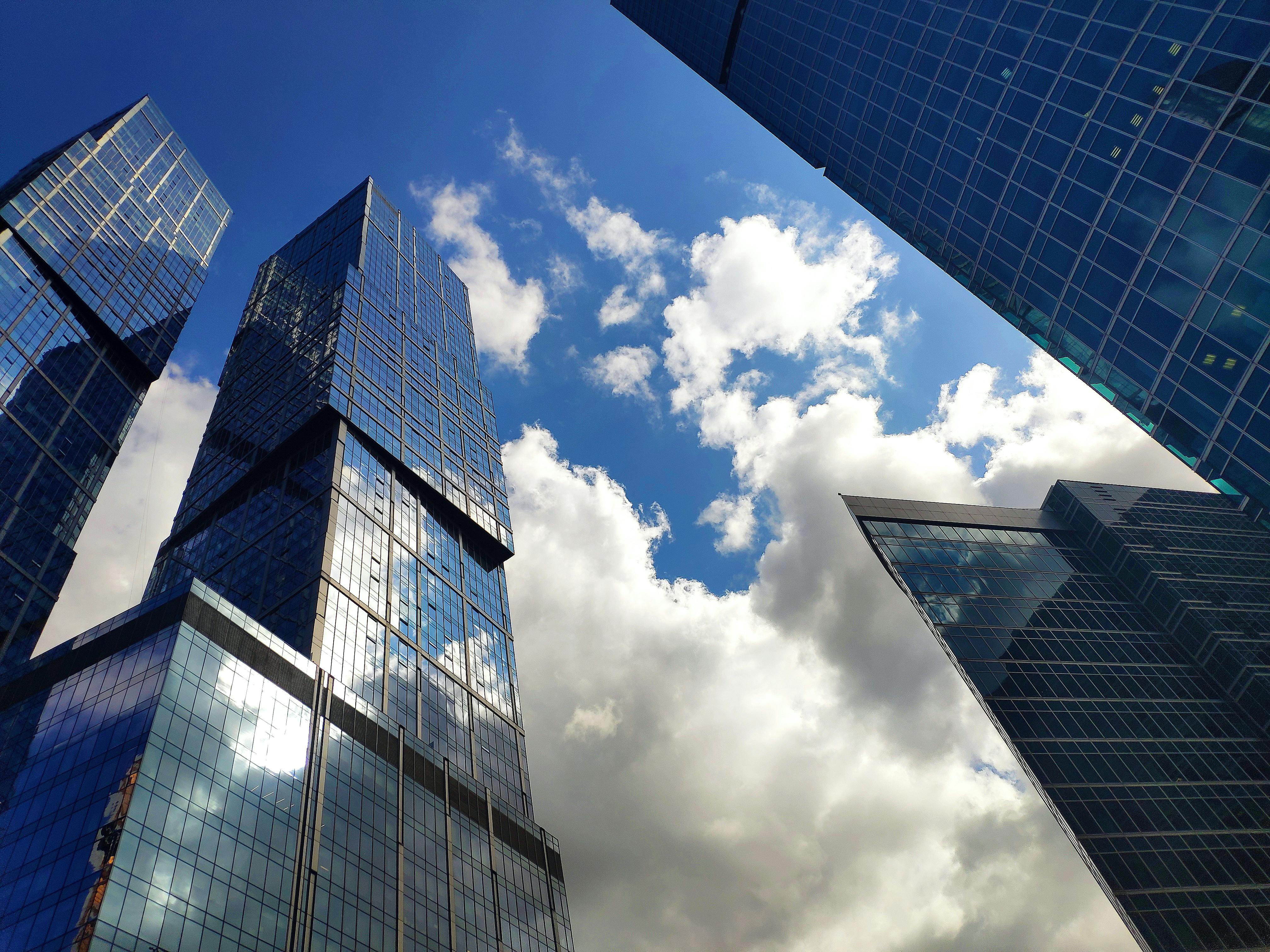 Free stock photo of city, dubai, glass city