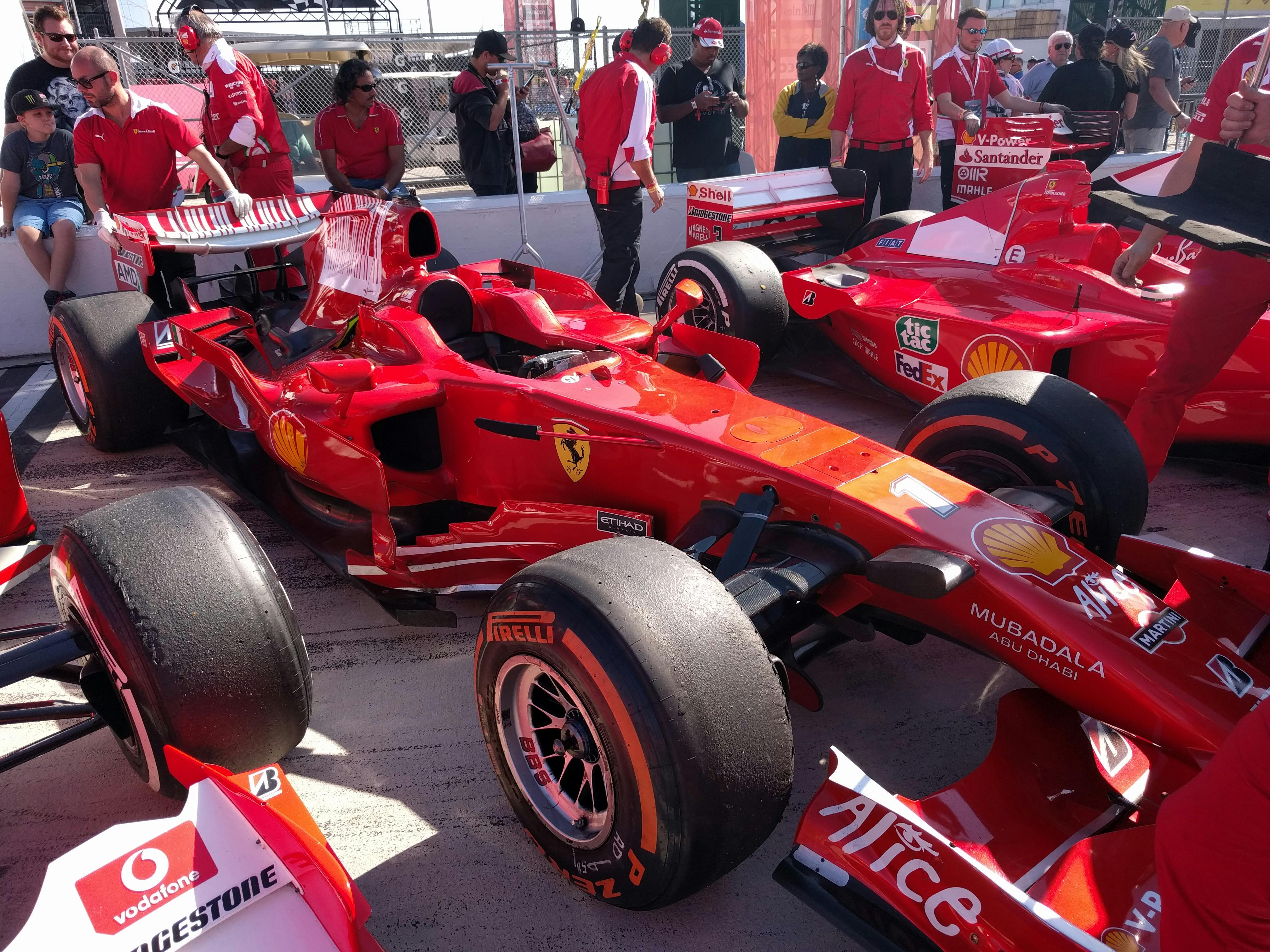 Free stock photo of Ferrari Finali Mondiali Daytona F1, pits