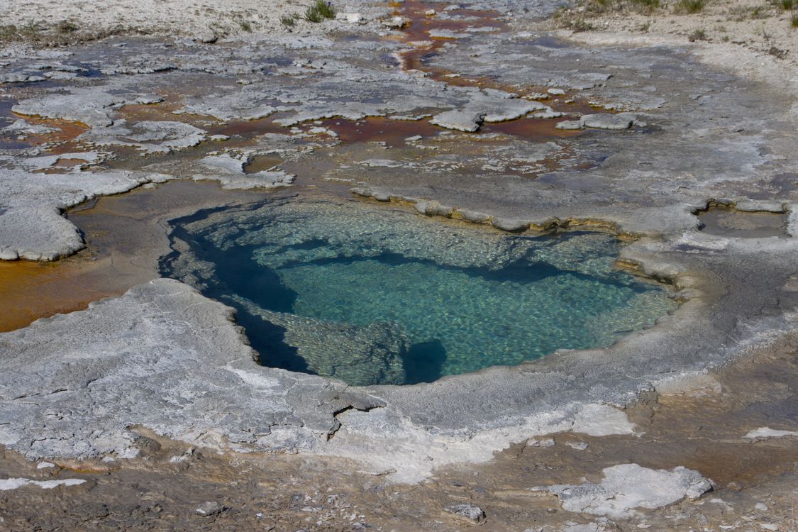 Rocky Hot Spring Geothermal Hot Spring in Natural Rocky Setting · Free Stock Photo