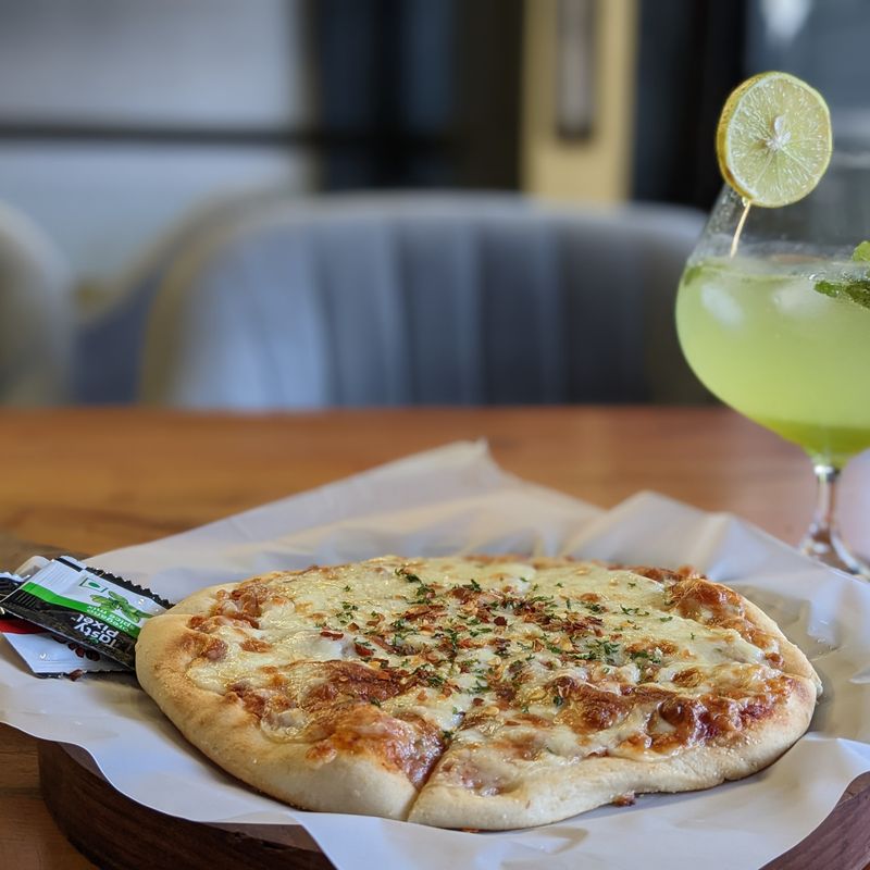 Greek Lamb and Mint Pizza