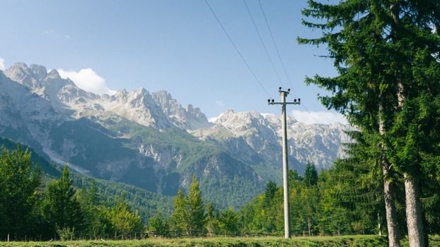 Valbonë National Park Scenic Mountain View