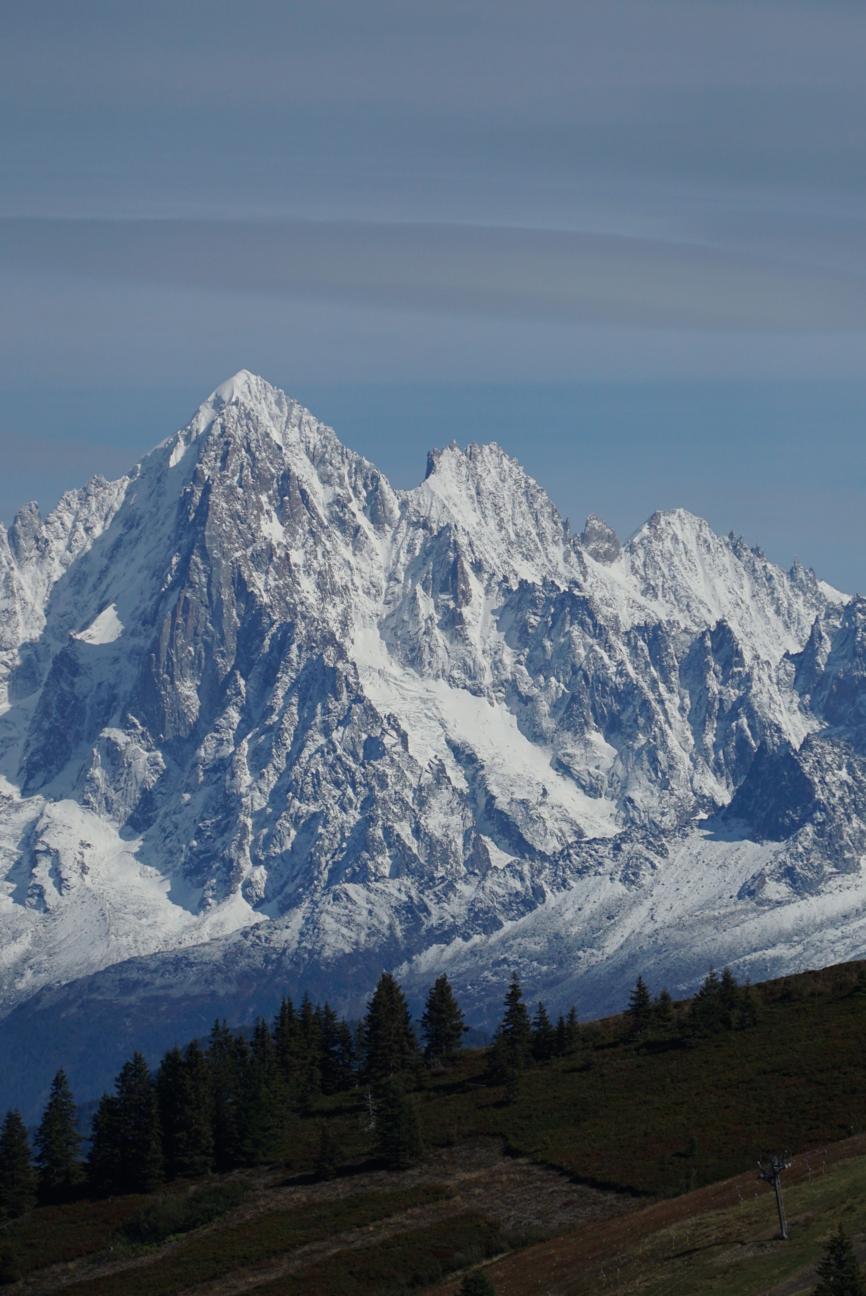 Photo of Snow Capped Mountains under Blue Sky · Free Stock Photo